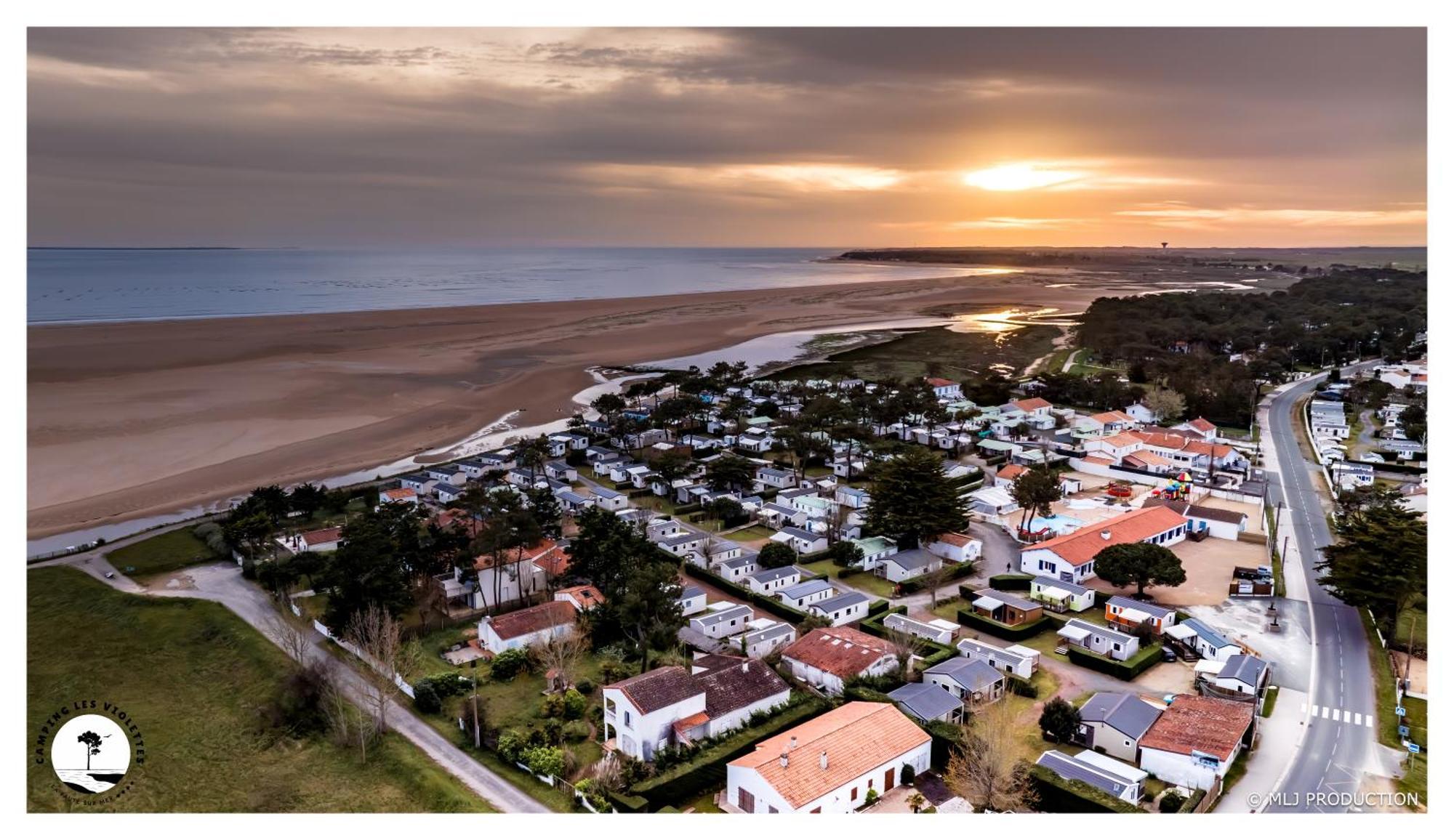 Camping Les Violettes La Faute-sur-Mer Exterior photo