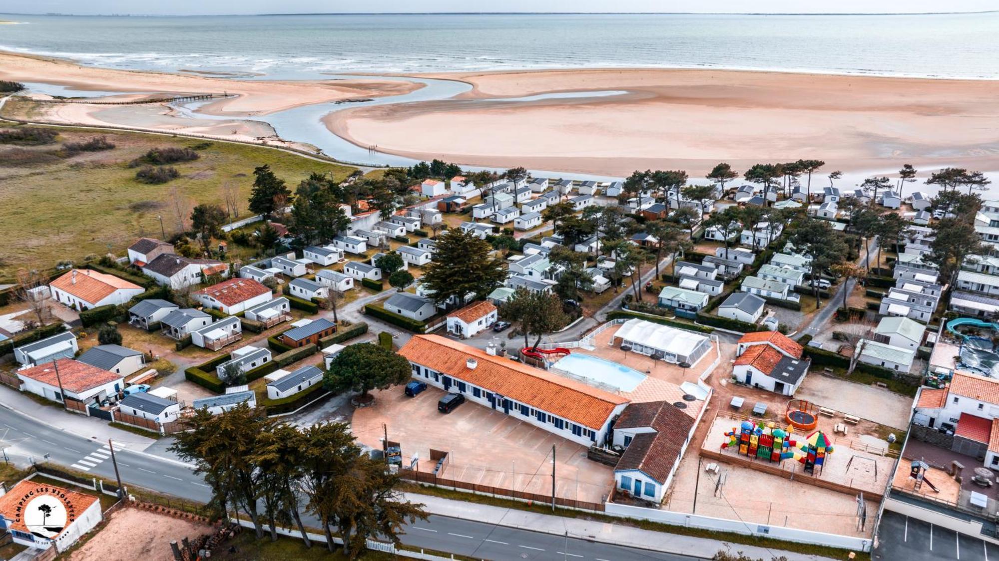 Camping Les Violettes La Faute-sur-Mer Exterior photo