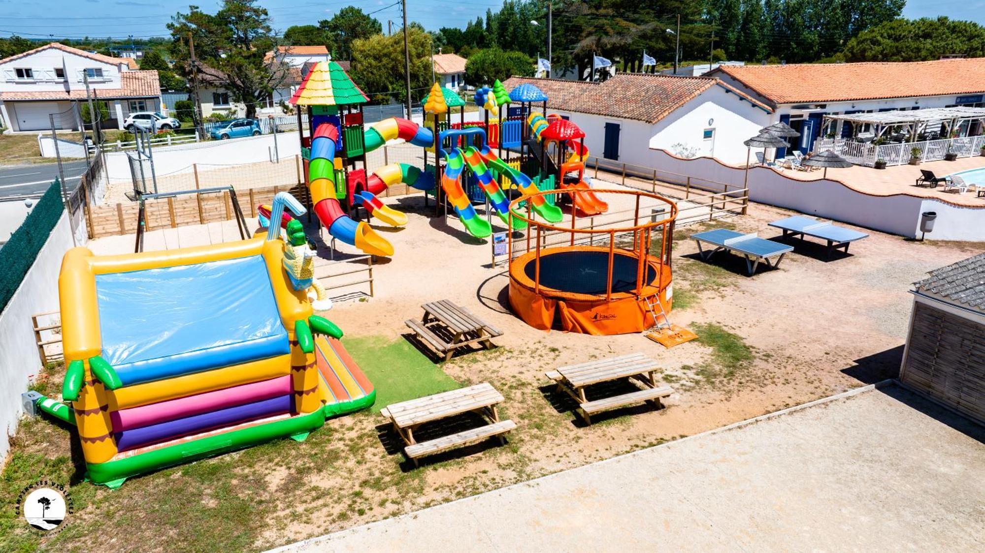 Camping Les Violettes La Faute-sur-Mer Exterior photo